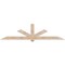 Ekena Millwork Kennewick Smooth Timber Gable Bracket, Douglas Fir, 108"W x 27"H x 3 1/2"D x 5 1/2"F, 6/12 Pitch GBW108X27X0406KEN00SDF - alternate 1